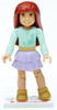 Mega Construx American Girl Series 1  -Blue Shirt & Purple Skirt Collectible Figure