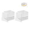 Clear Acrylic Boxes 4x 4x4 (2 Pack)