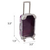 Cute Miniature Travel Case Candy Box purple 5.5x 3.5 x 1.5 (4 Pack)