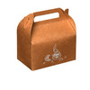 Kraft paper treat box Caf - 6.25 x 3.75 x 3.5(10 Pack)