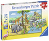 Ravensburger 07806, Welcome to The Zoo 2 x 24 Piece Puzzles in a Box, 2 x 24 Piece Puzzles for Kids, Every Piece is Unique, Pieces Fit Together Perfectly