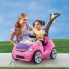 Step2 Whisper Ride II Ride On Push Car, Pink