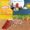 Lil' Monkey Olympus Jungle Gym, Toddler Climber Playground - Folds Within Less than One Minute - Indoor and Outdoor Play Equipment For Kids