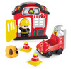 Kidoozie Lights 'n Sounds Fire Station - 12 Piece Playset