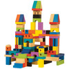 T.S. Shure ArchiQuest Master Builder Wooden Building Blocks Set (136-Piece)