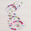 Make It Real - Block n’ Rock Bracelets. DIY Alphabet Beads and Charms Bracelet Making Kit for Girls. Arts and Crafts Kit to Design and Create Unique Tween Bracelets with Letters, Beads and Charms