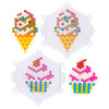 Perler H20 Water Fuse Beads Sweet Treats Kids Craft Activity Kit, 709 pcs