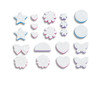Melissa & Doug Mess-Free Glitter Foam Beads Craft Kit (20 Beads, 6 Glitter Sheets, 4 Cords, and 4 Clasps, Great Gift for Girls and Boys - Best for 5, 6, 7, 8, 9 Year Olds and Up)