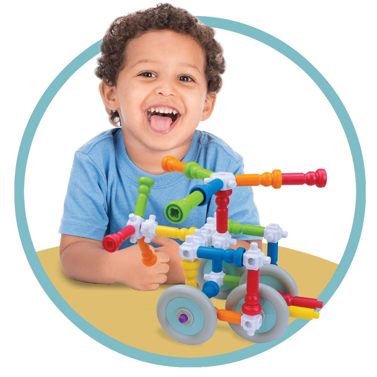 PlayMonster Lauri ActionStackers Little Builder Set Toys 4 U