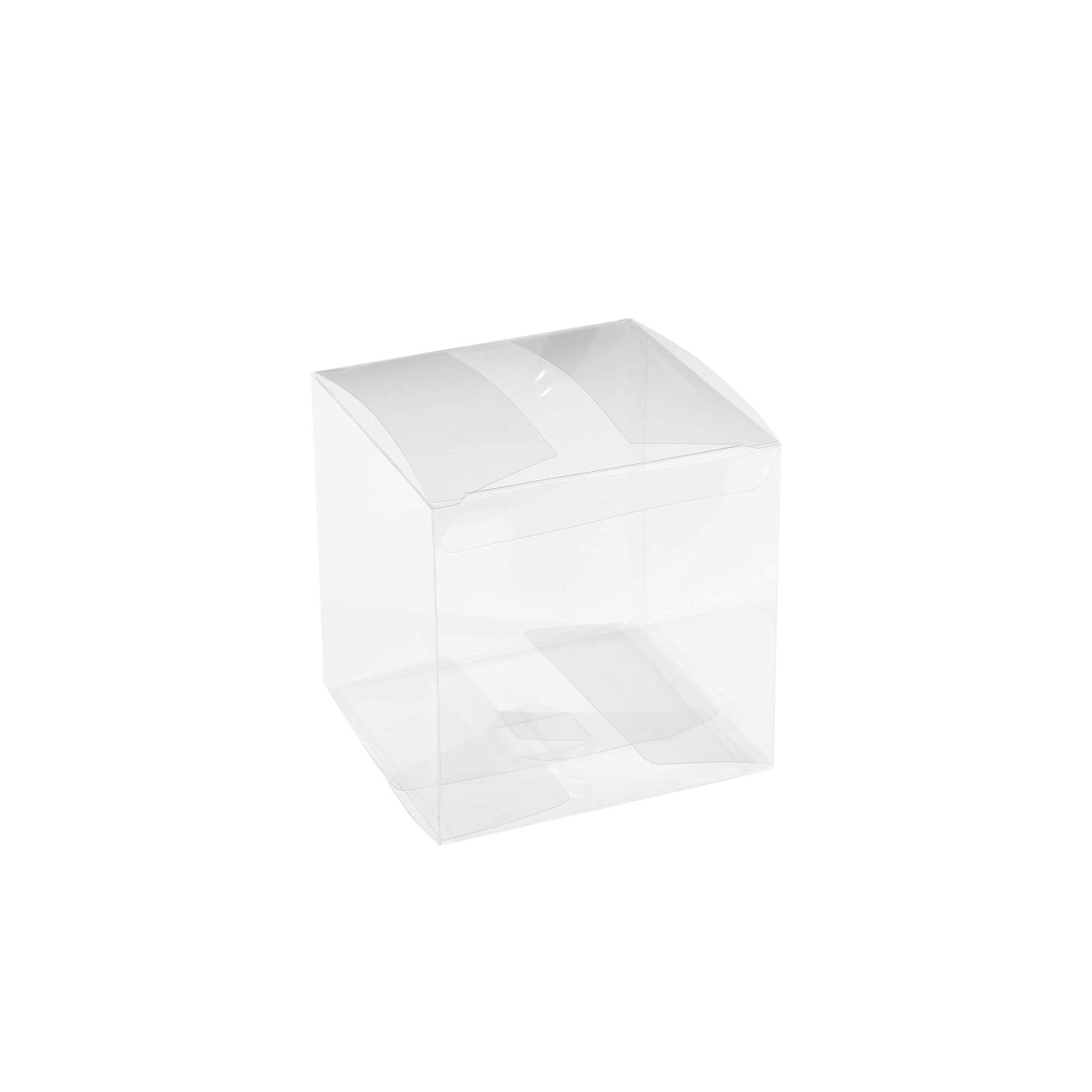 4x4x4 clear boxes Clearance