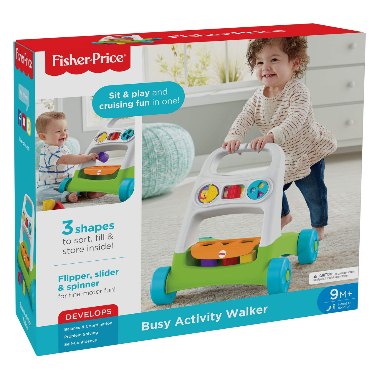 fisher price push toy walker