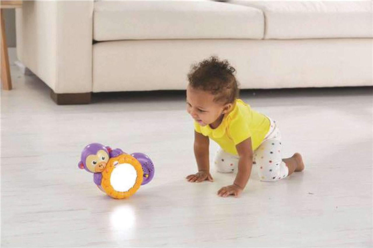 fisher price crawl along monkey