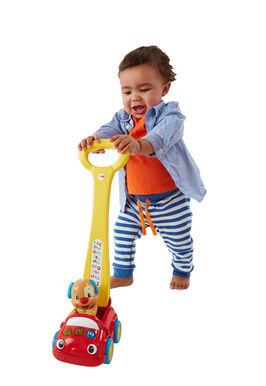 fisher price baby push car