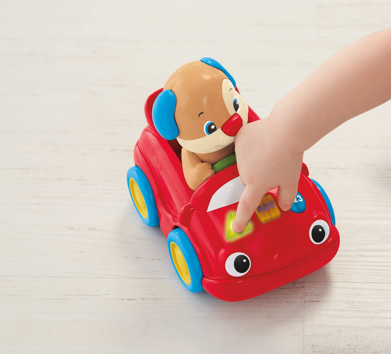 fisher price ride on push car