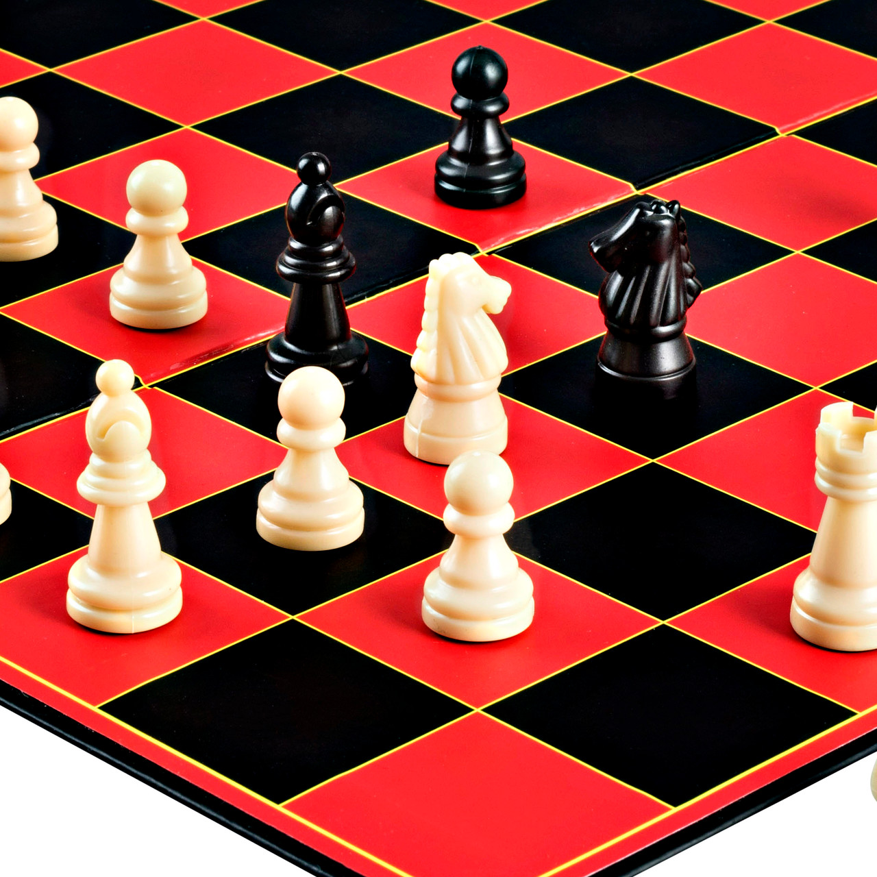 Point Games Classic Chess Board Game, Super Durable Board, Best Folding  Board Game for the Entire Family - Beginners Chess