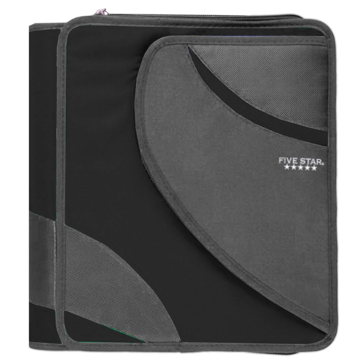 きらきらハーパー5本 Five Star Zipper Binder, 8 1/2