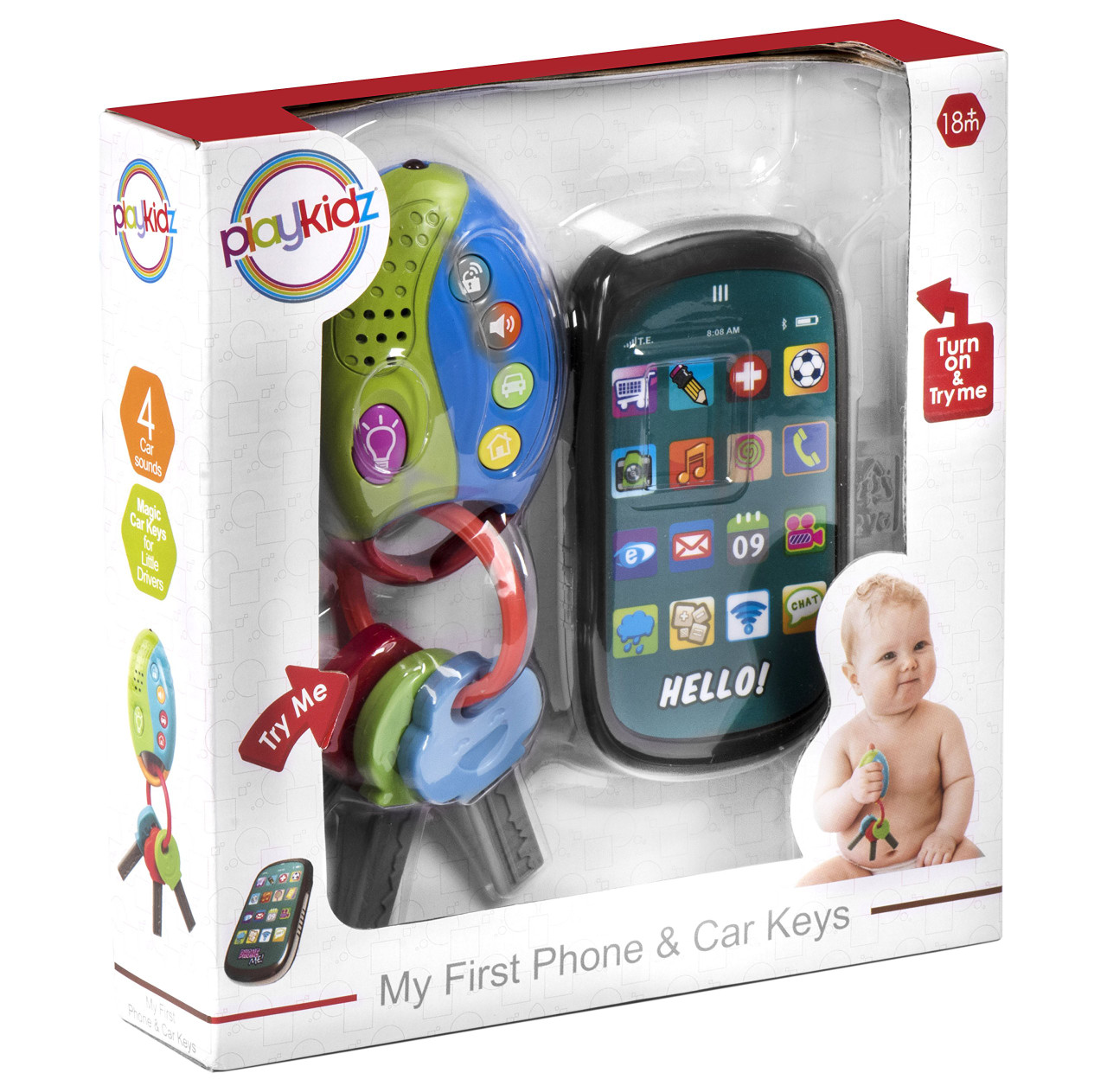 toy phone keys and remote