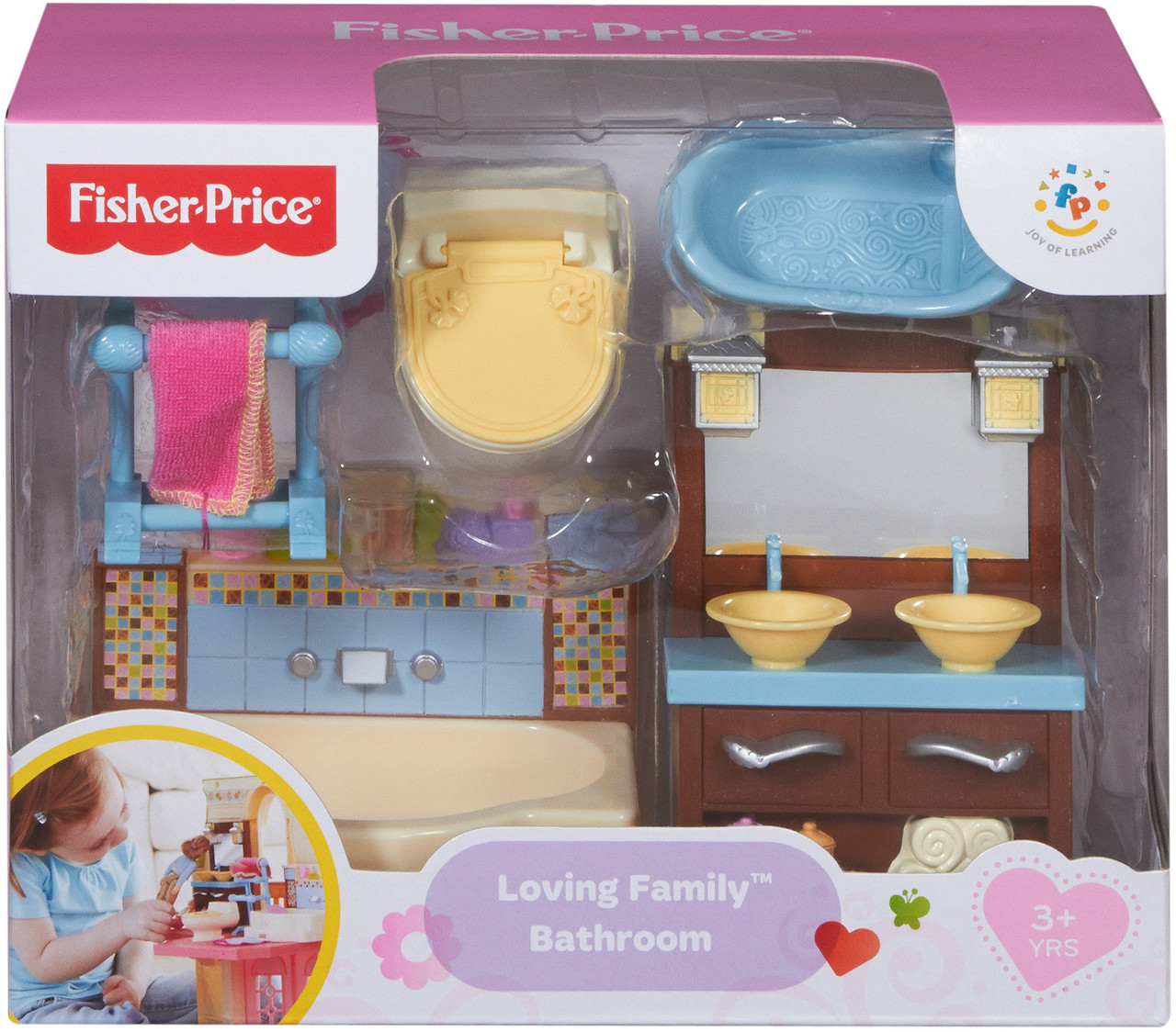 fisher price loving family bathroom