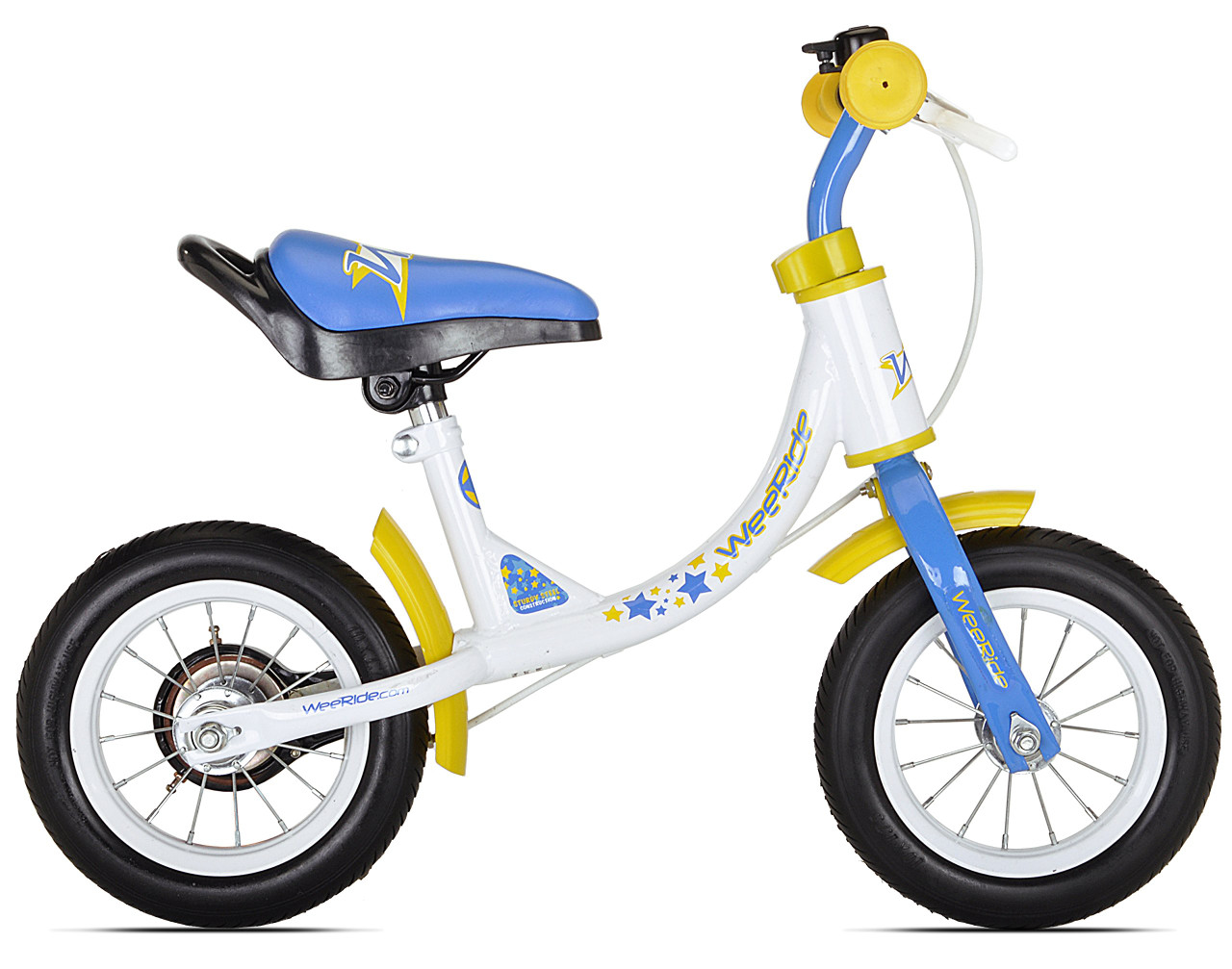 WeeRide Learn 2 Ride Balance Bike White 10 Inch