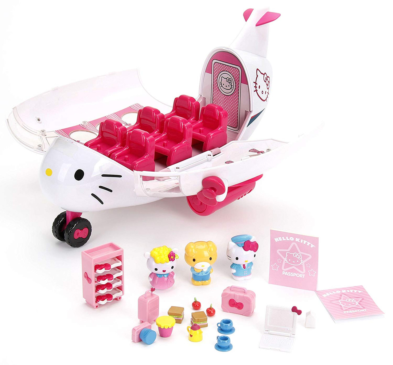 販売価格ハローキティ JUMBO JET PLAY SET カチューシャ・被り物