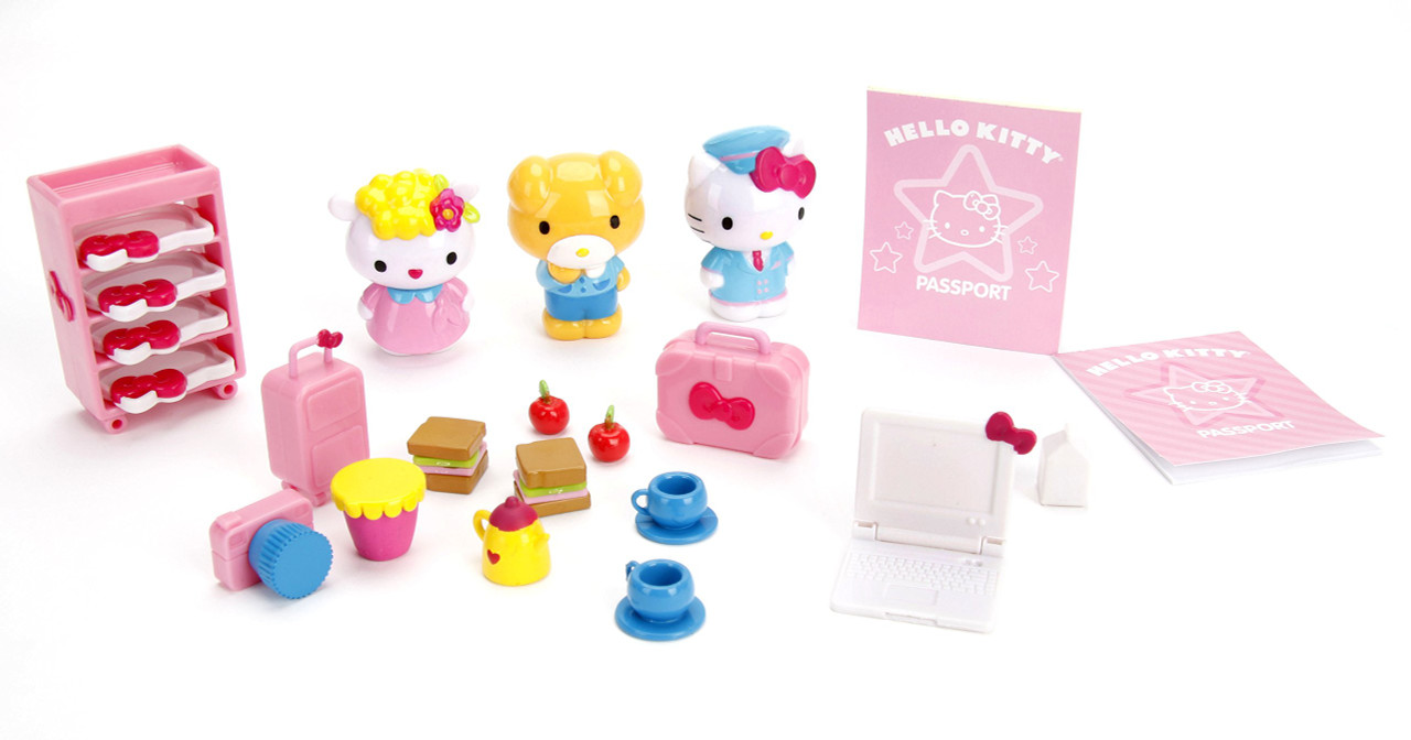 Jada Toys Hello Kitty Jet Plane Play Set - Toys 4 U