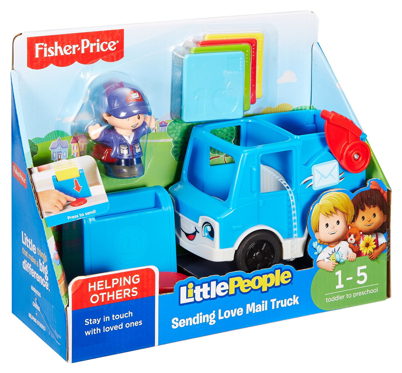 Fisher Price Little People Sending Letters Mail Truck Toys 4 U