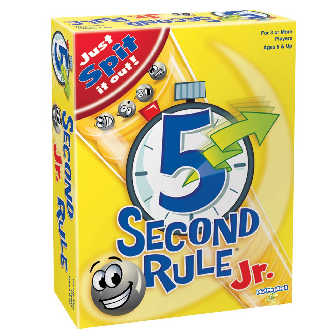 5 Second Rule Spintensity -- Randomized Timer Gives More or Less Time --  Spin to Win -- Ages 14+ - Toys 4 U