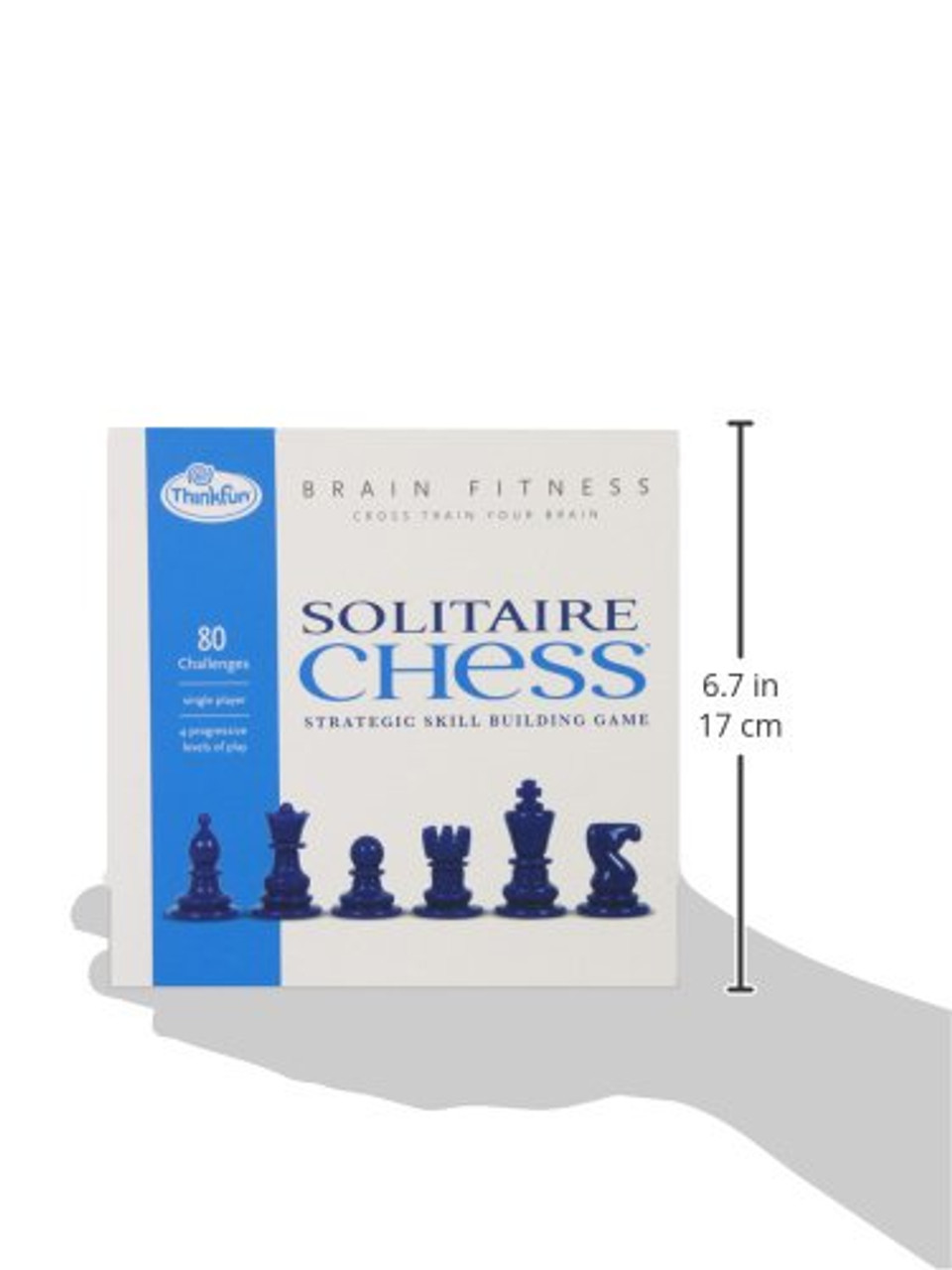  ThinkFun Brain Fitness Solitaire Chess - Fun Version