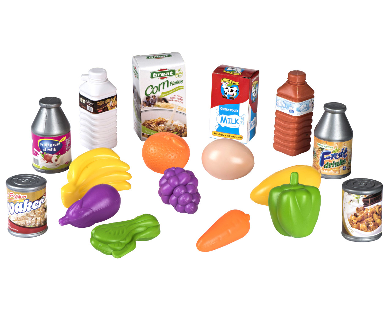 fill and roll grocery basket playset