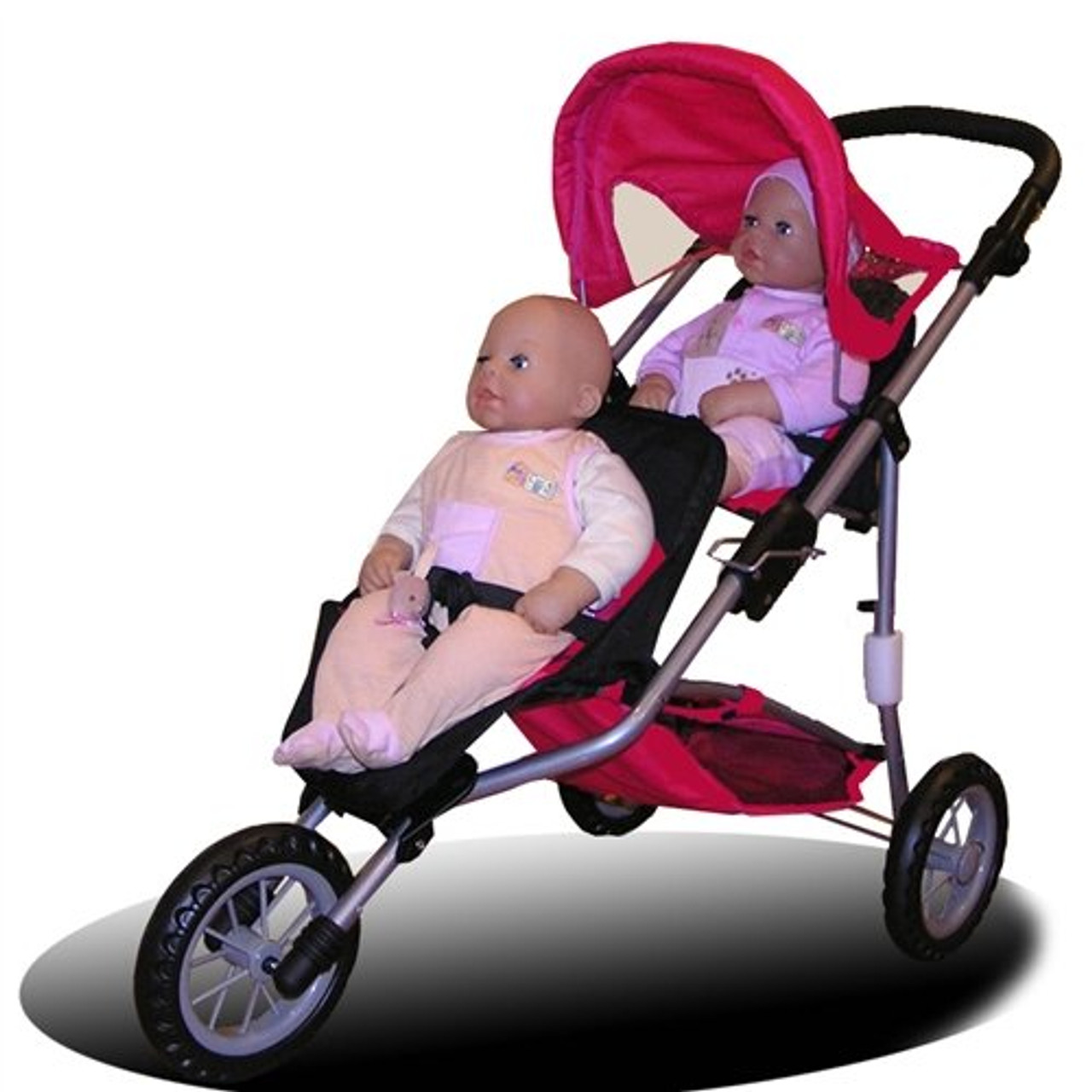 twin buggy for dolls