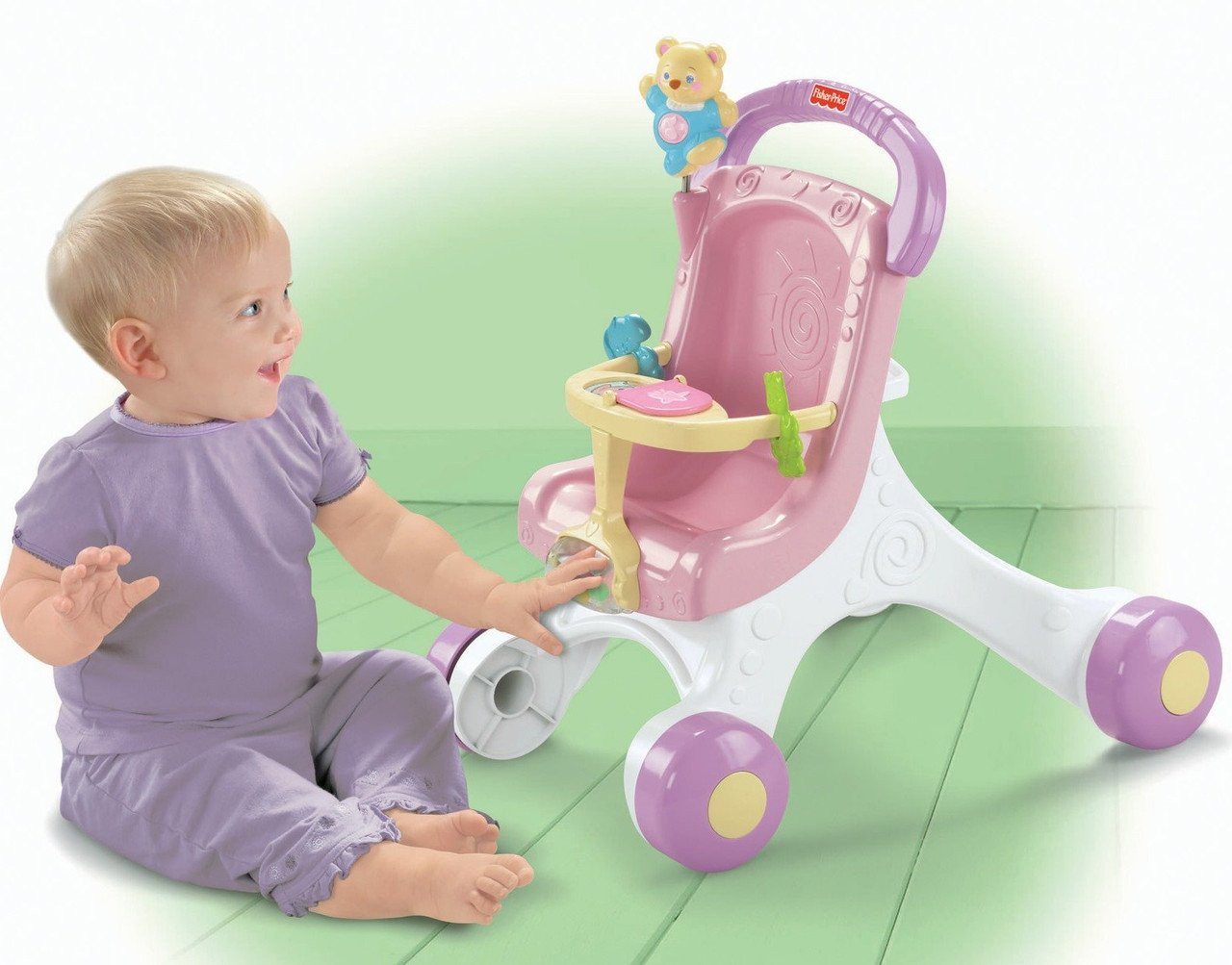 fisher price stroller walker