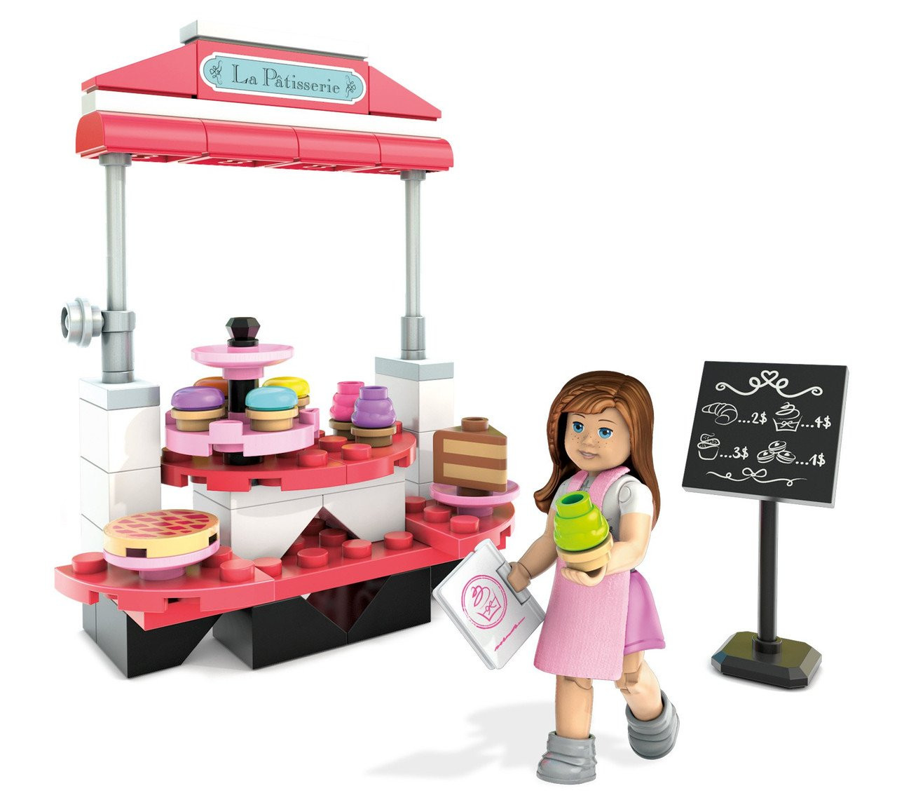 american girl grace pastry cart