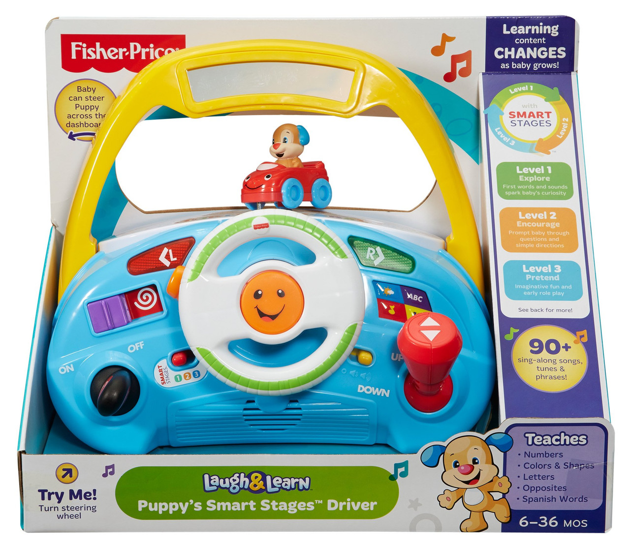 fisher price puppy learning car