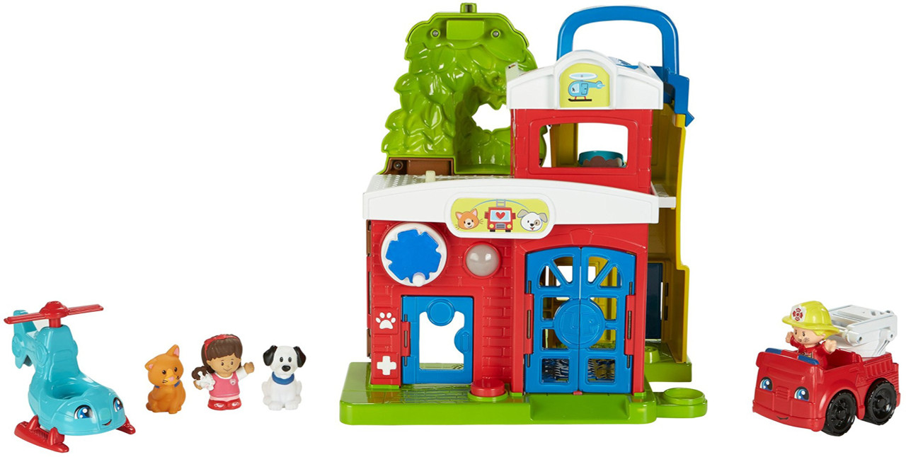 Fisher-Price Little People Helpful Neighbors City Set Toys U
