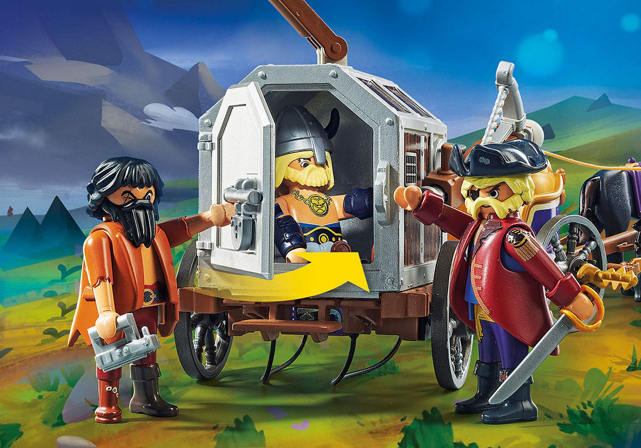 PLAYMOBIL The Movie Charlie with Prison Wagon - Toys 4 U