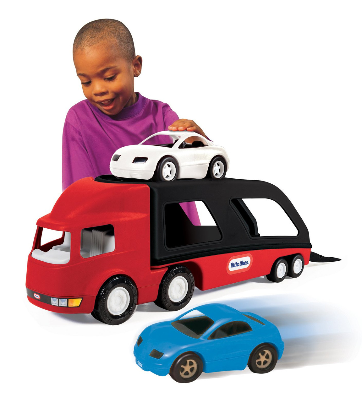 Little Tikes Car Carrier - Red - Toys 4 U
