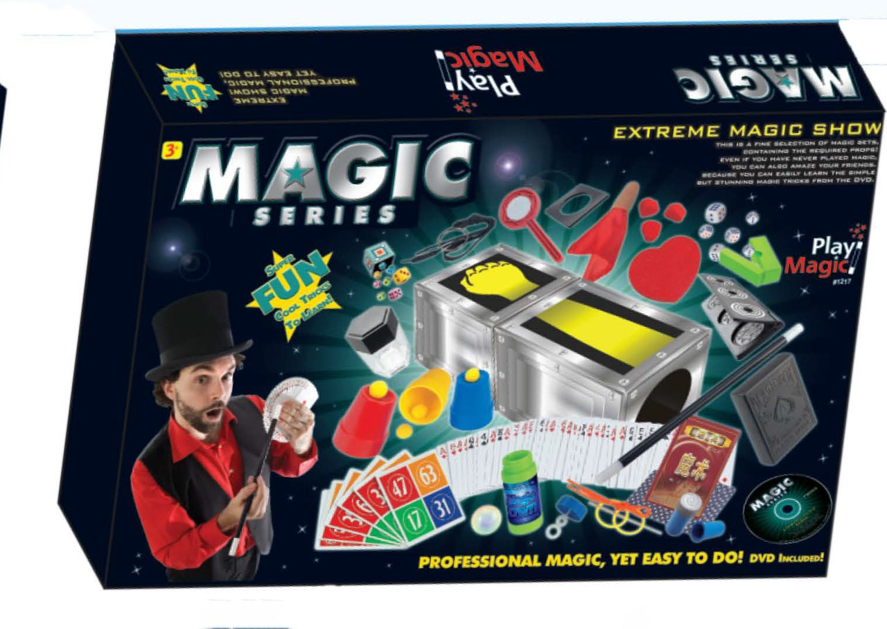 Magic Series #1217 - Professional Magic, Easy to do - DVD Included