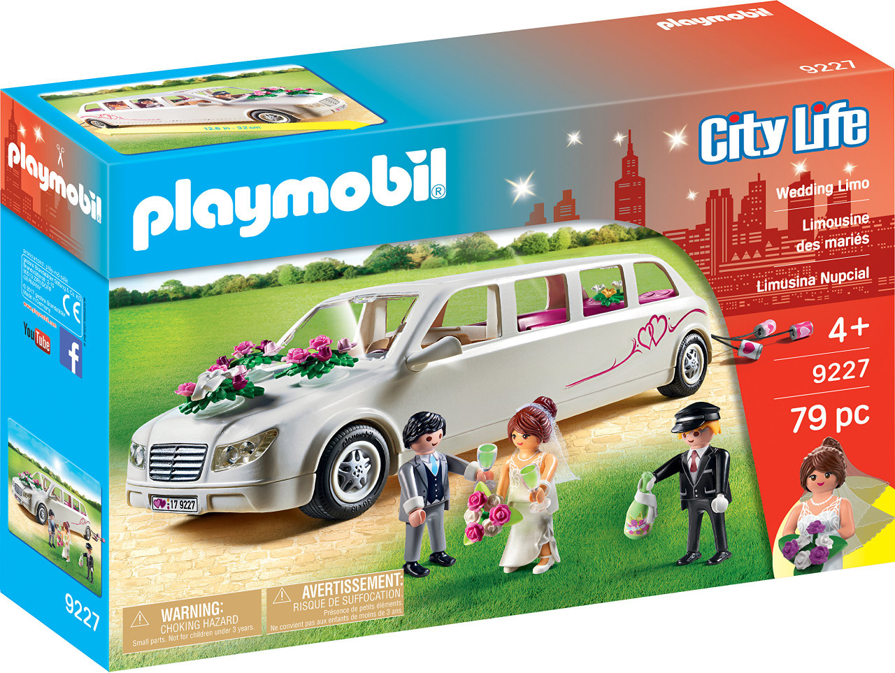 【プレイモービル】9227「結婚式ウエディングリムジン」ブライダルカー ヨドバシ.com - プレイモービル playmobil 9227 [プレイモービル