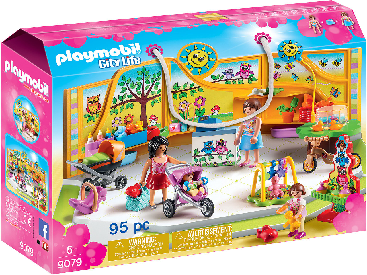 Playmobil City Life ベビーショップ9079 PLAYMOBIL Baby Store Building Set - Toys 4 U