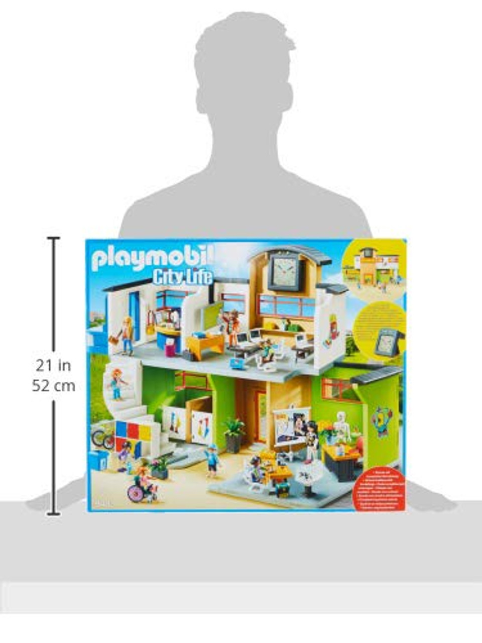 PLAYMOBIL Furnished School Building