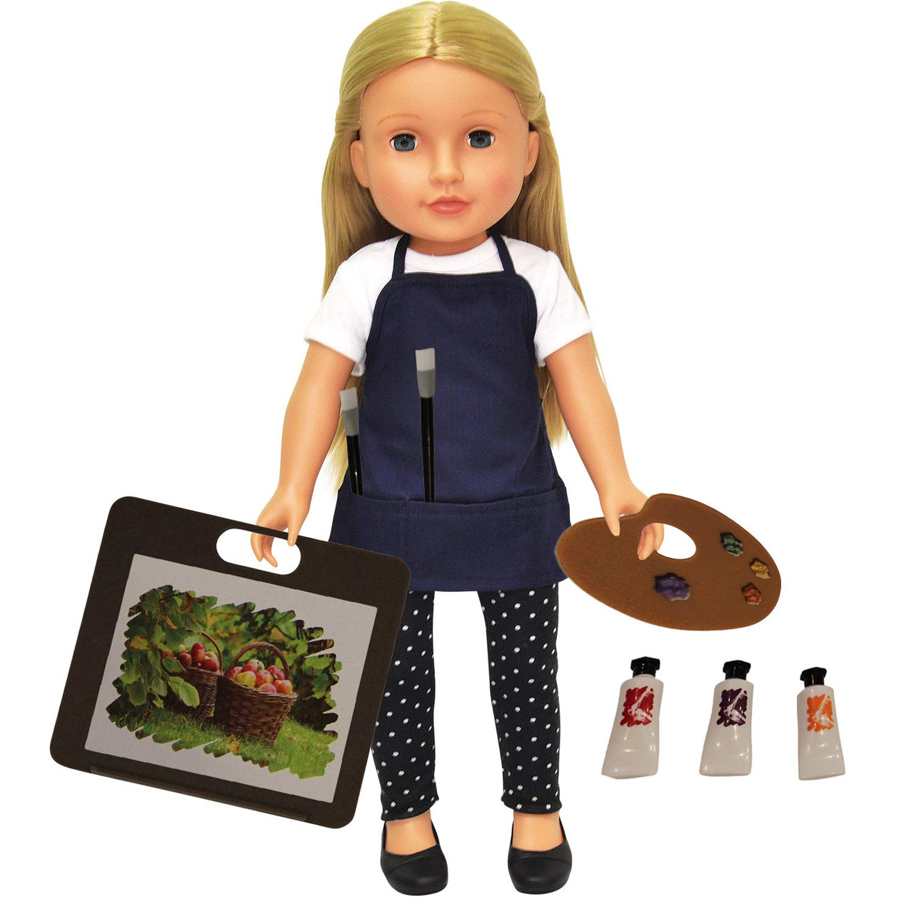 Sketch Paint Art Supplies for American Girl Doll 18 Inch Doll
