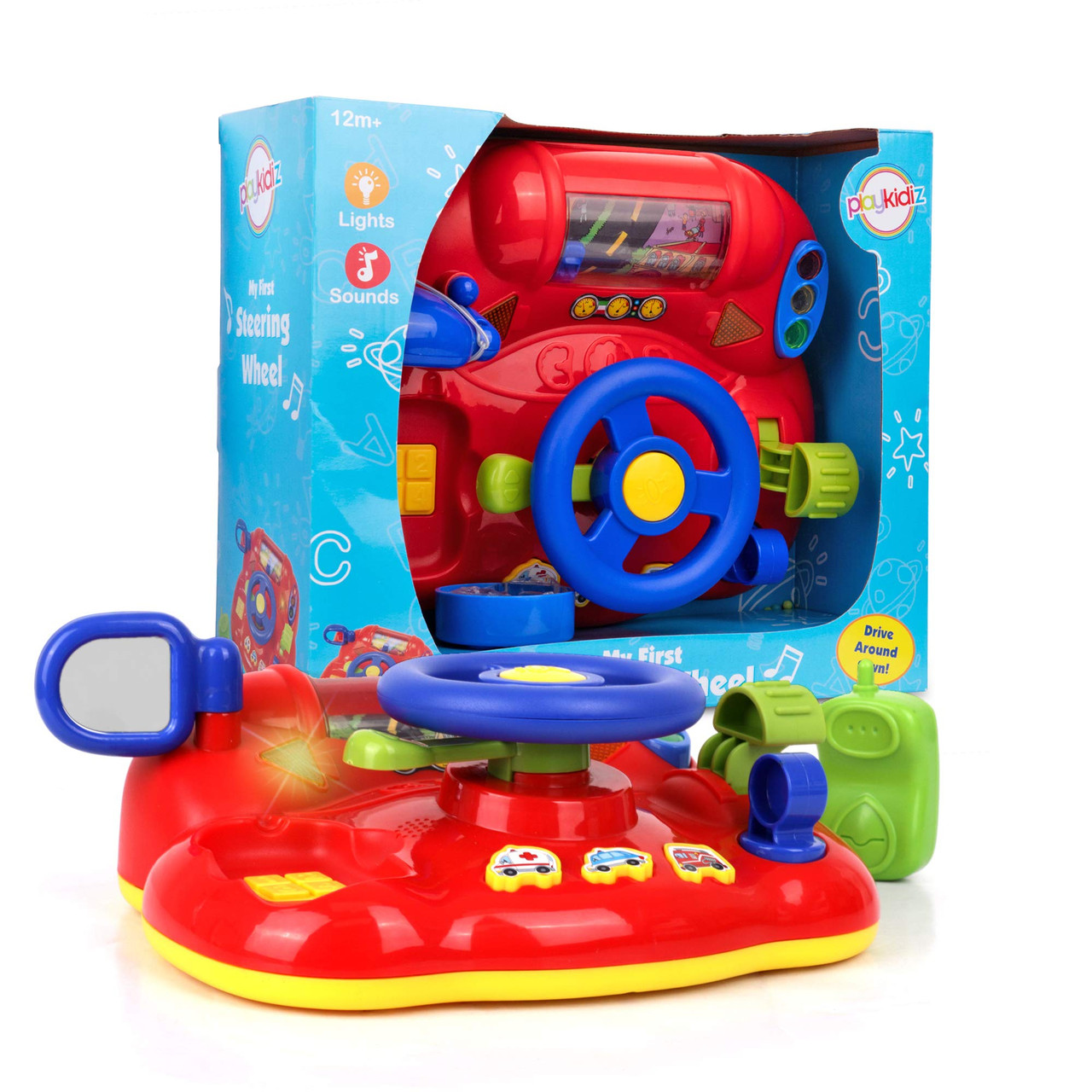 Pretend steering deals wheel toy