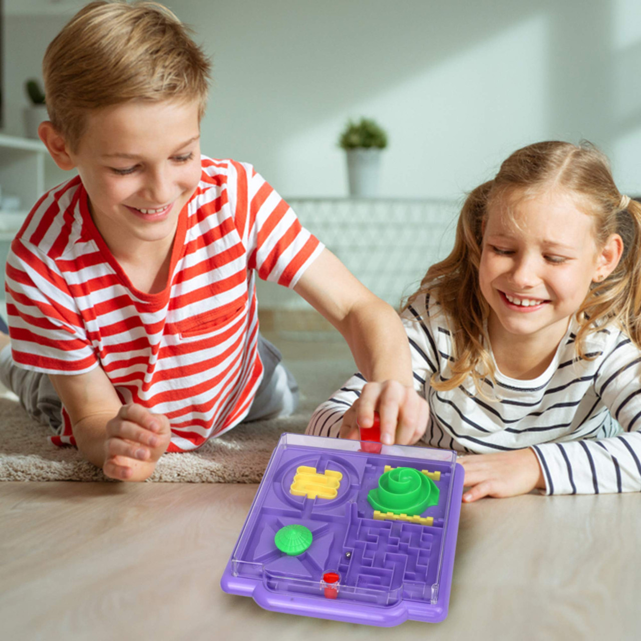 Point Games BrainyMaze Maze Madness - 4 in 1 Tilt Maze Puzzle Game
