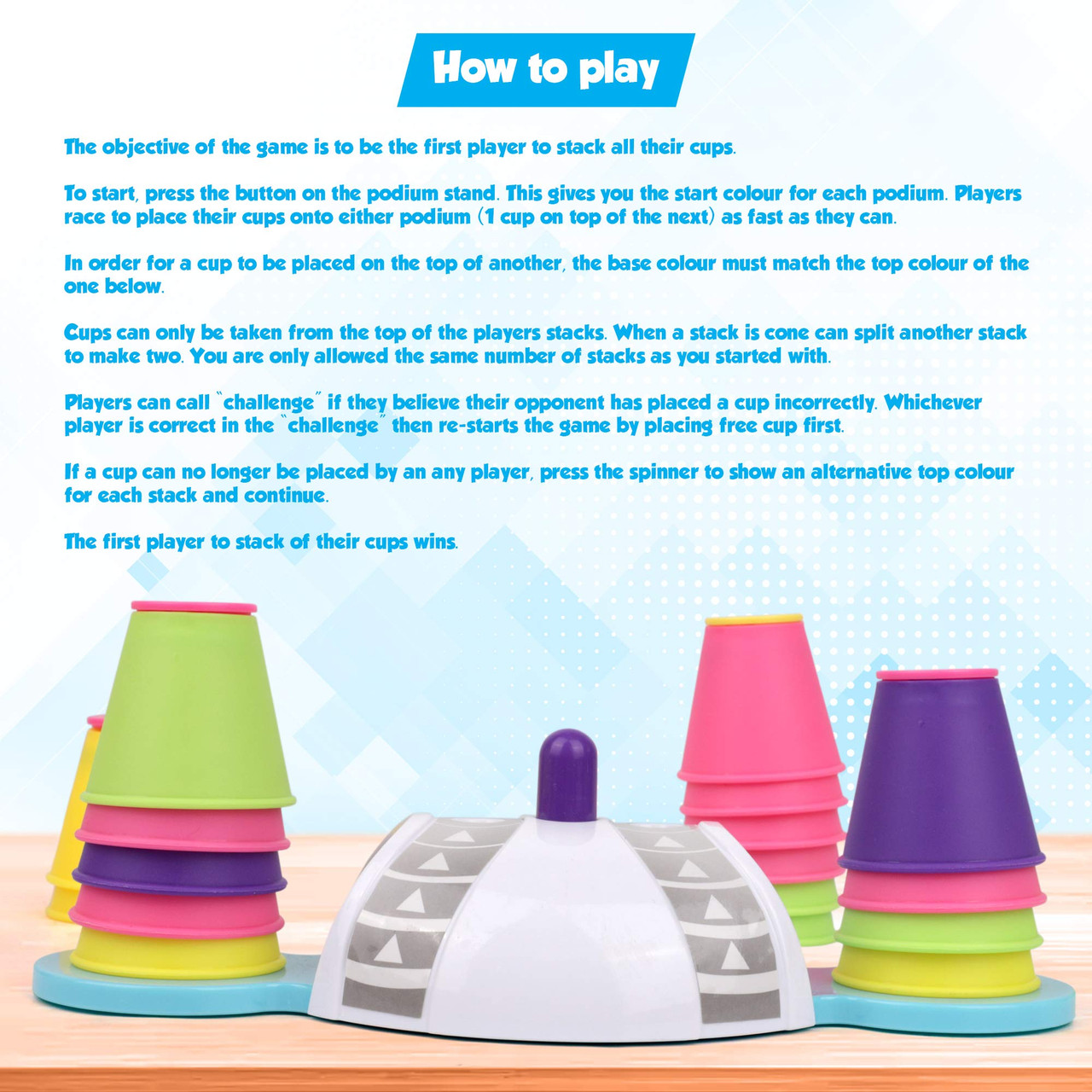 Stacking Cups Game Speed Stacks, Cup Stacking Games Pe, Speed Fast Games