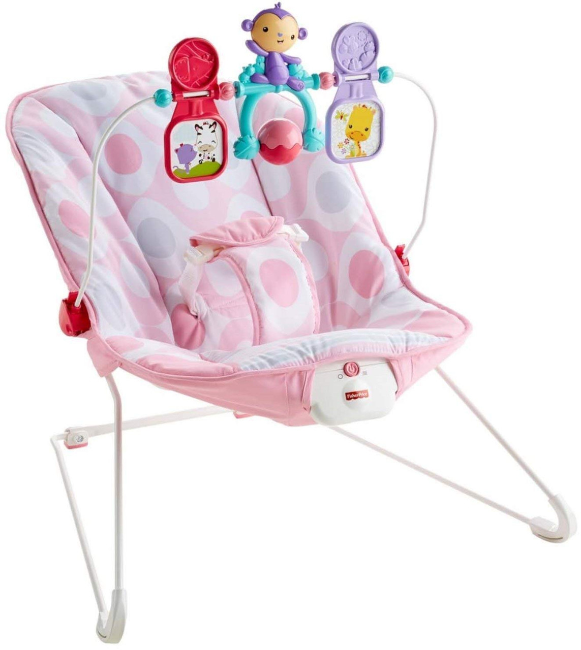 Fisher-Price Deluxe Bouncer: Pink Ellipse Toys U