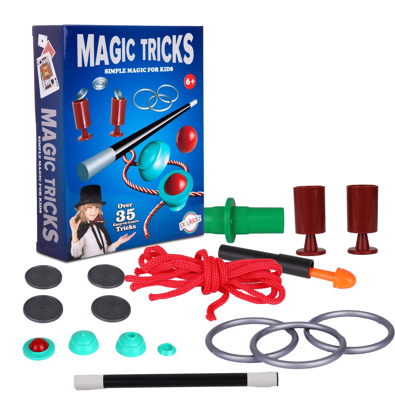 Buy Magic Kit For Kids Magic Games For Children Including 25 Tricks Easy To Play  Magic Best Gift For Boys And Girls Dvd Instruction from Yiwu Pason Crafts  Co., Ltd., China