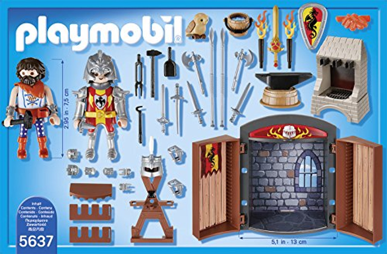 Playmobil Knights' Armory Play Box - Toys 4 U