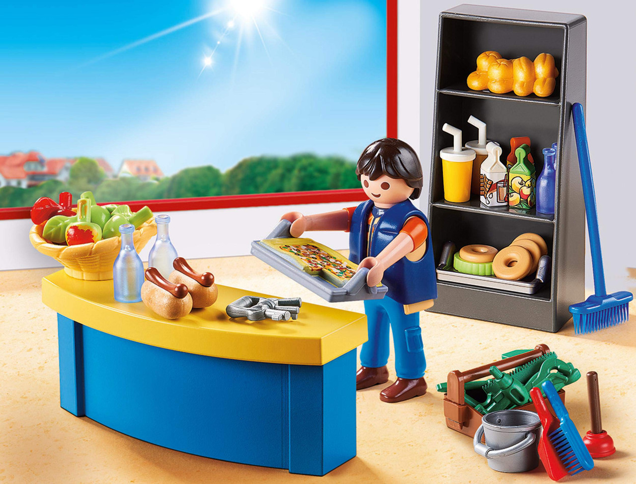 PLAYMOBIL School Janitor - Toys 4 U