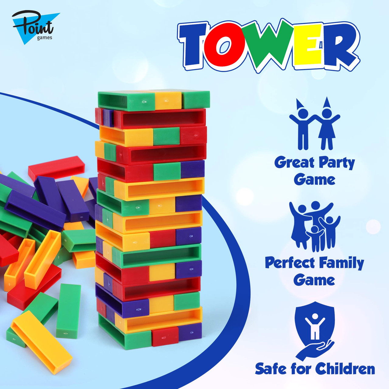 Balance Game (Block Tower) - Games - Educational - Paper Craft - Canon  Creative Park