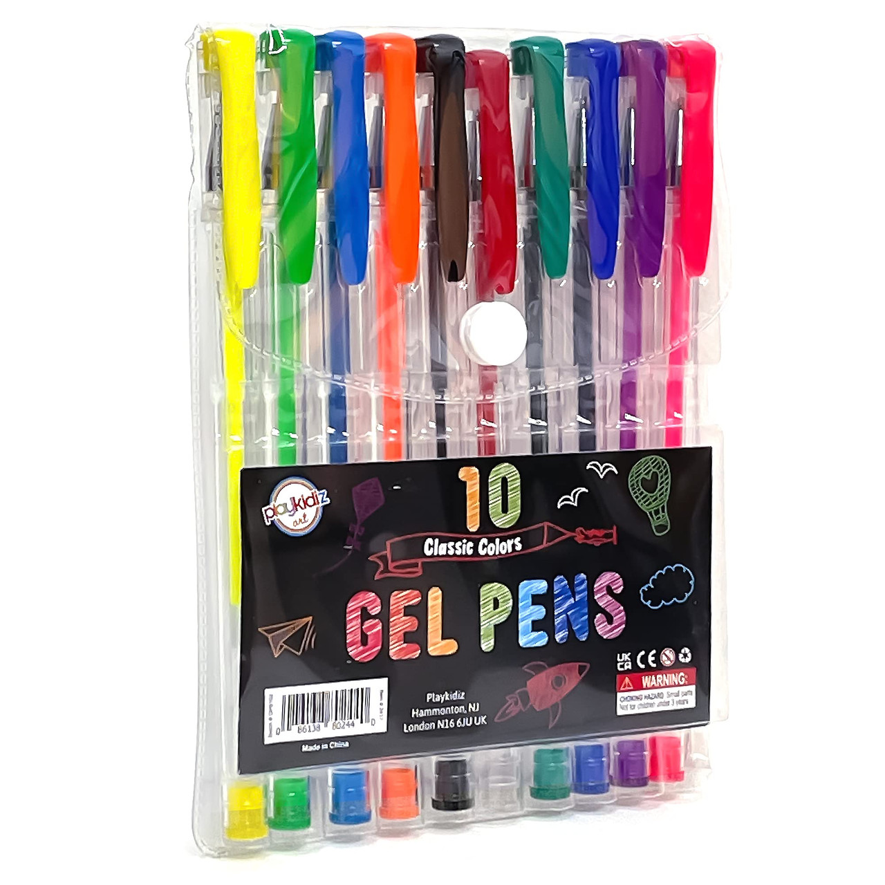 Colored Gel Pens Make Adult Coloring Very Interesting